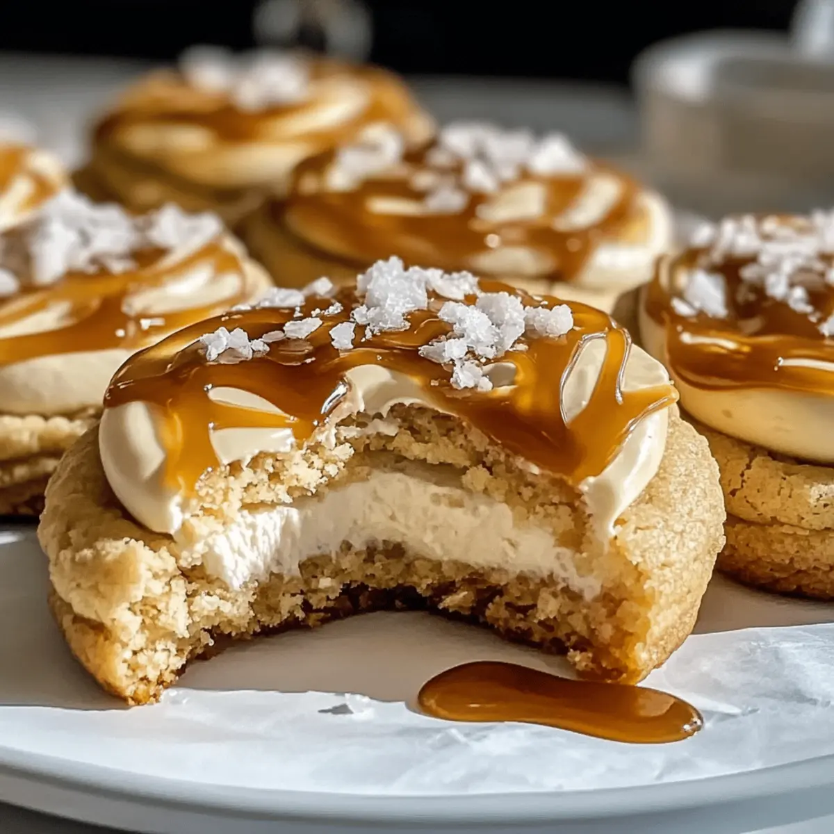 Irresistible Salted Caramel Cheesecake Cookies You’ll Love