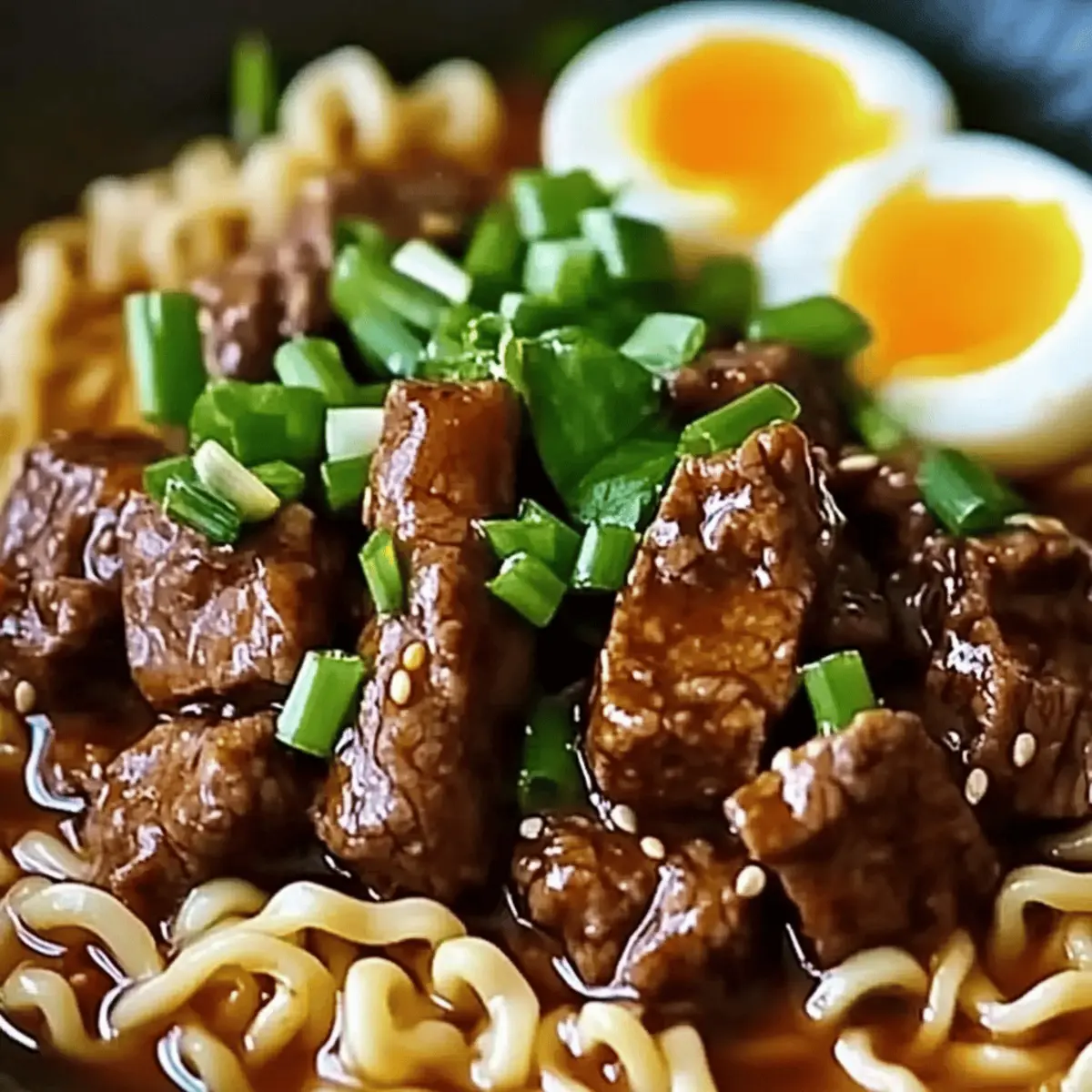 Slow Cooker Beef Ramen Noodles for Cozy Family Nights