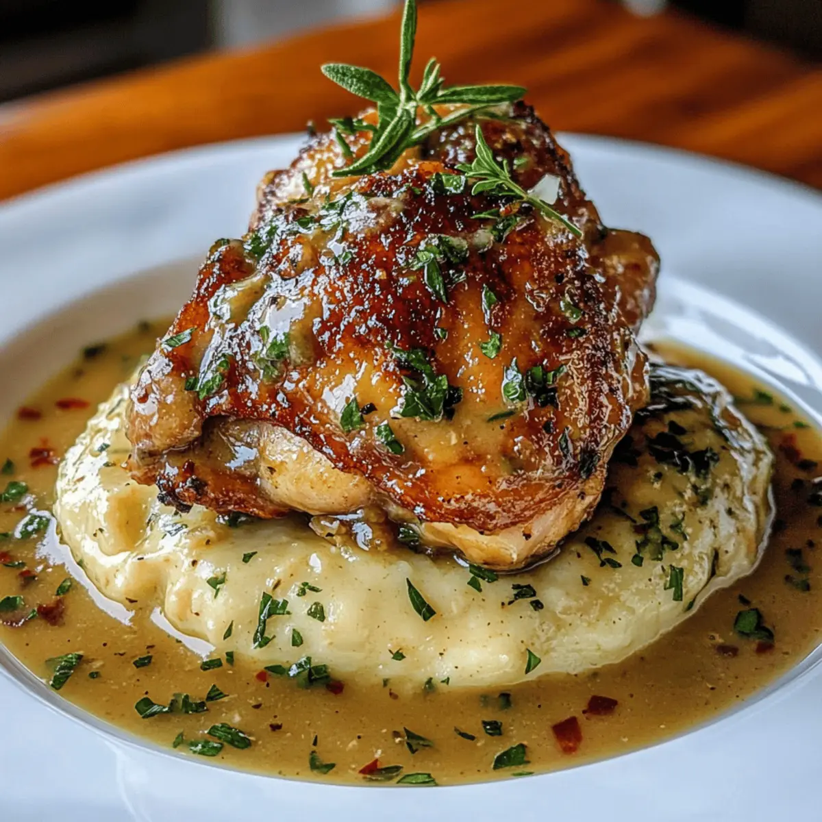 Savory Smothered Chicken Thighs Gravy That Comforts the Soul
