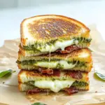 Sourdough Pesto Grilled Cheese