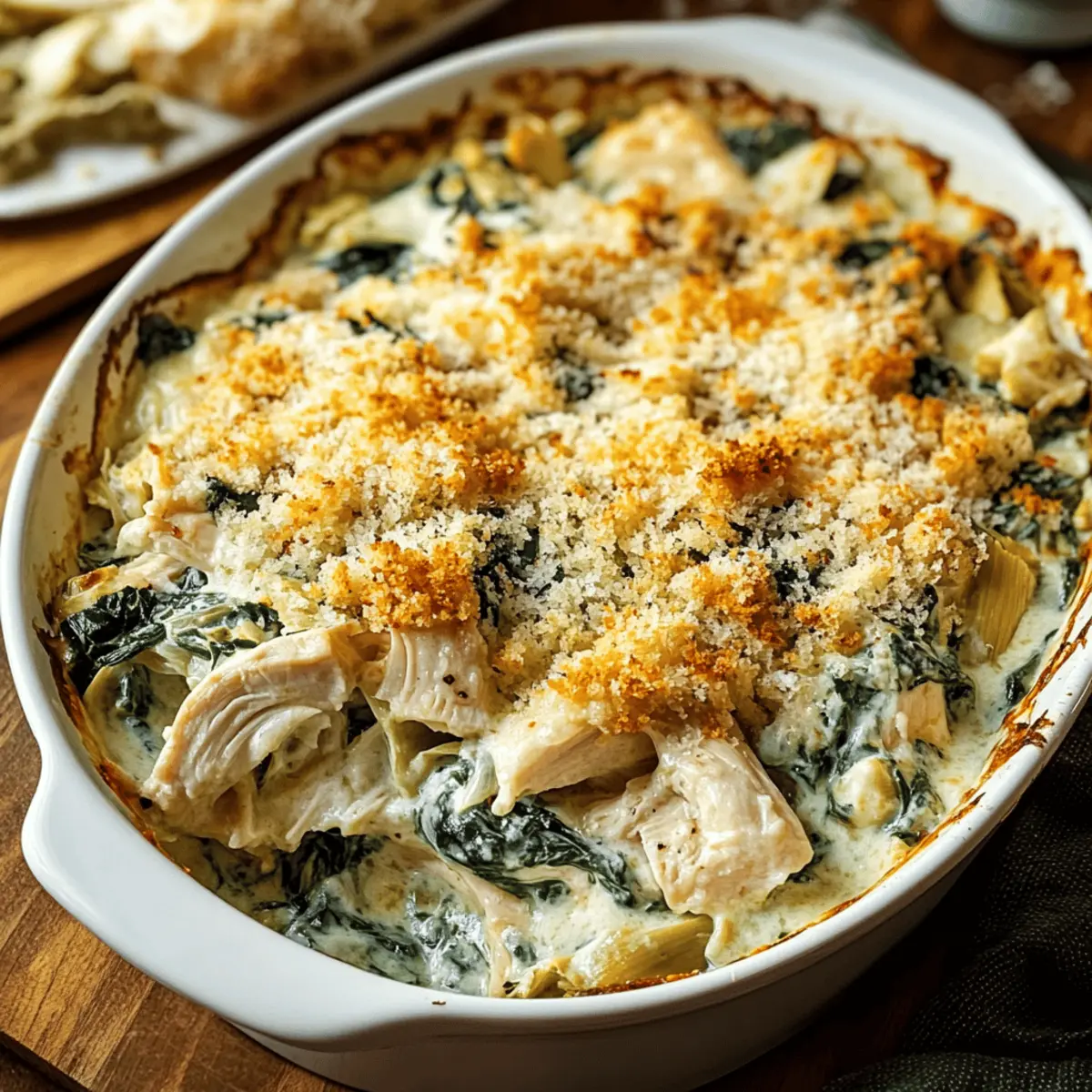Delicious Spinach and Artichoke Chicken Casserole Made Easy