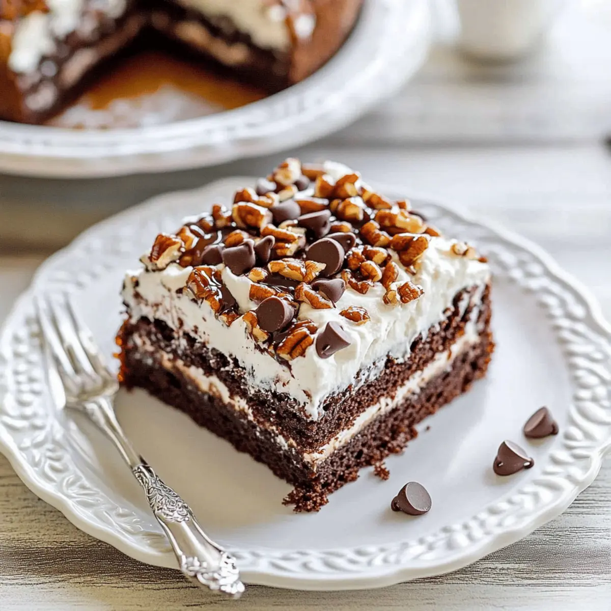 Irresistible Turtle Chocolate Poke Cake for Sweet Celebrations