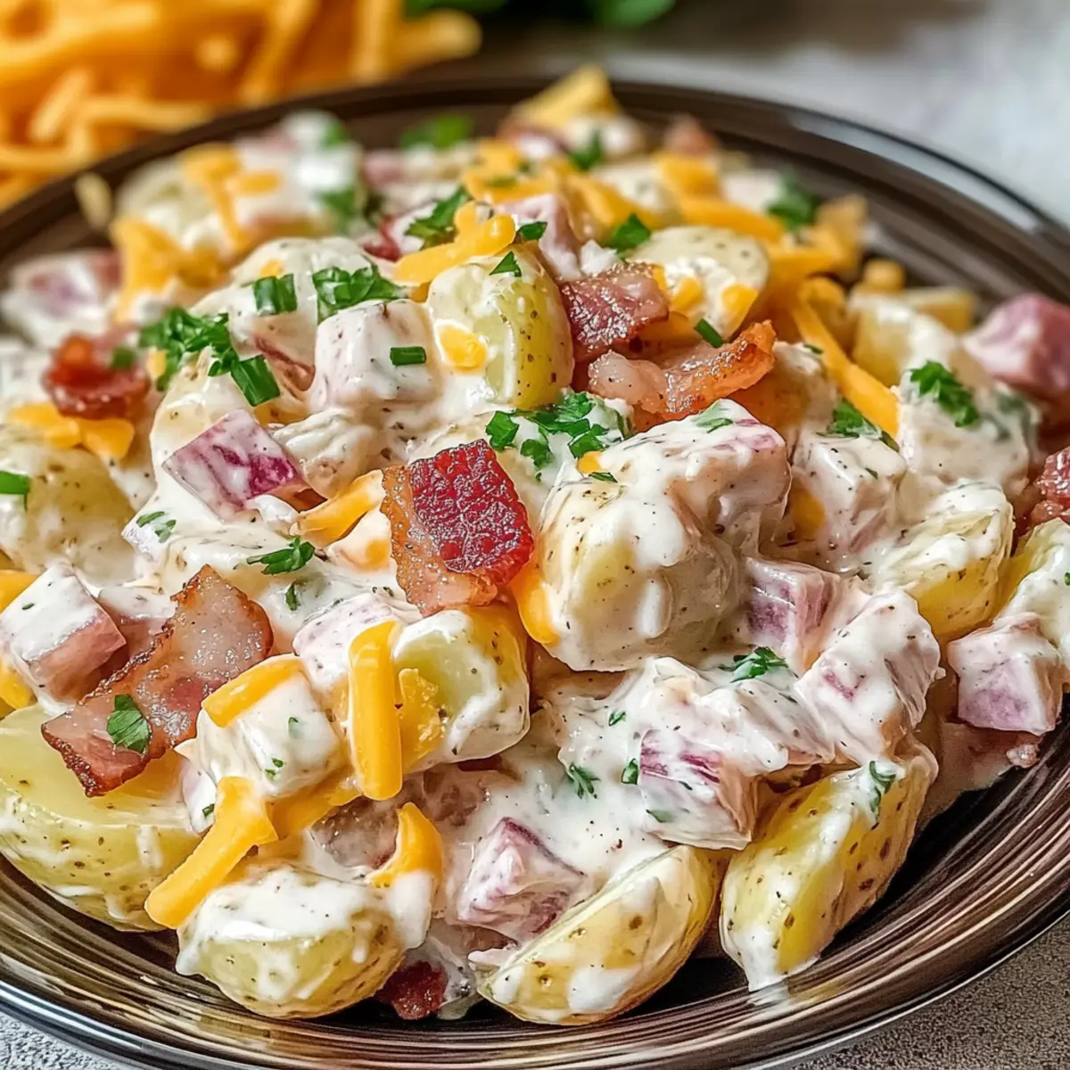 Delicious Steakhouse Potato Salad That's Perfect for BBQs