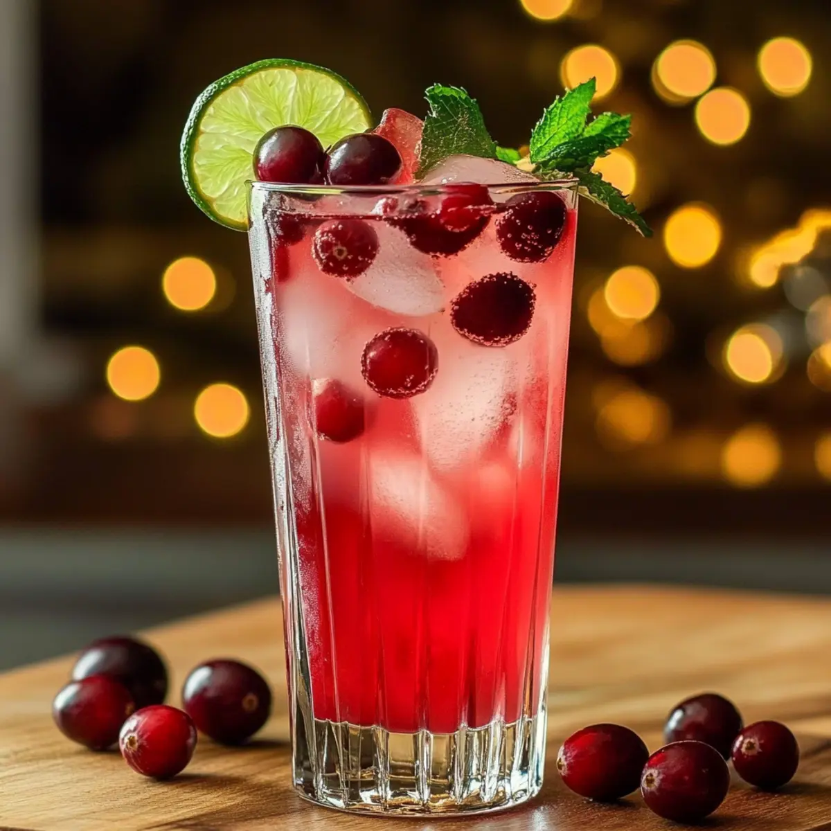 Refresh with Vanilla Cranberry Crush Mocktail Magic