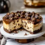 Chocolate Chip Cookie Dough Cheesecake