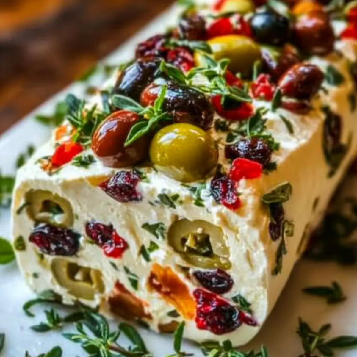 Irresistible Antipasto Cream Cheese Log for Effortless Entertaining