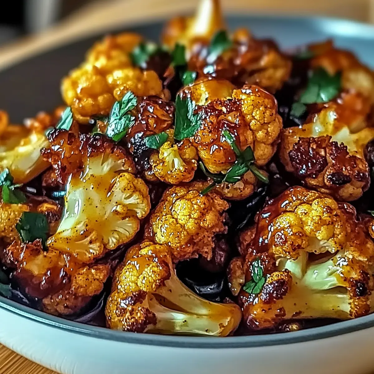 Honey Curry Roasted Cauliflower: Flavorful & Easy Delight