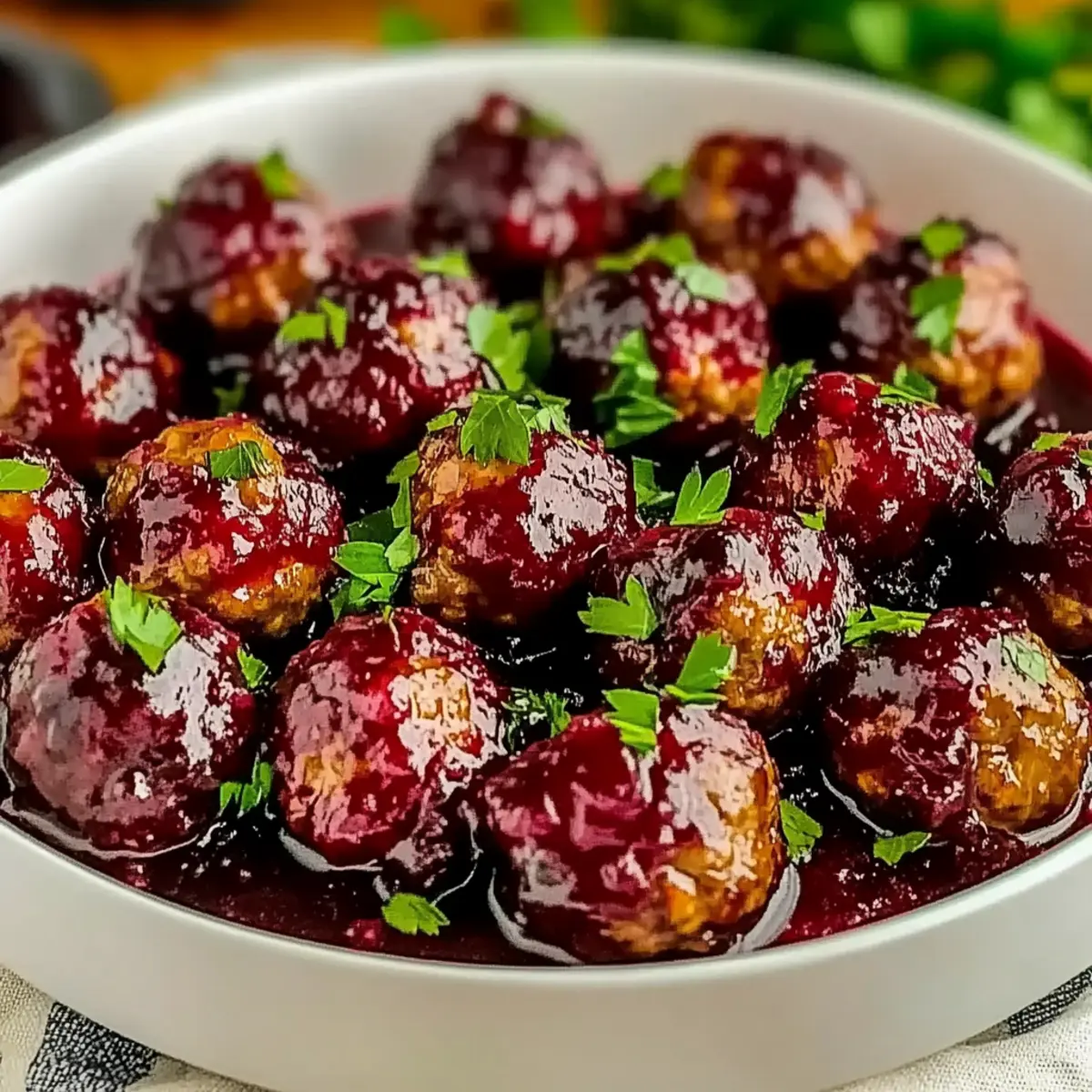 Delicious Christmas Cranberry Meatballs Ready in 30 Minutes