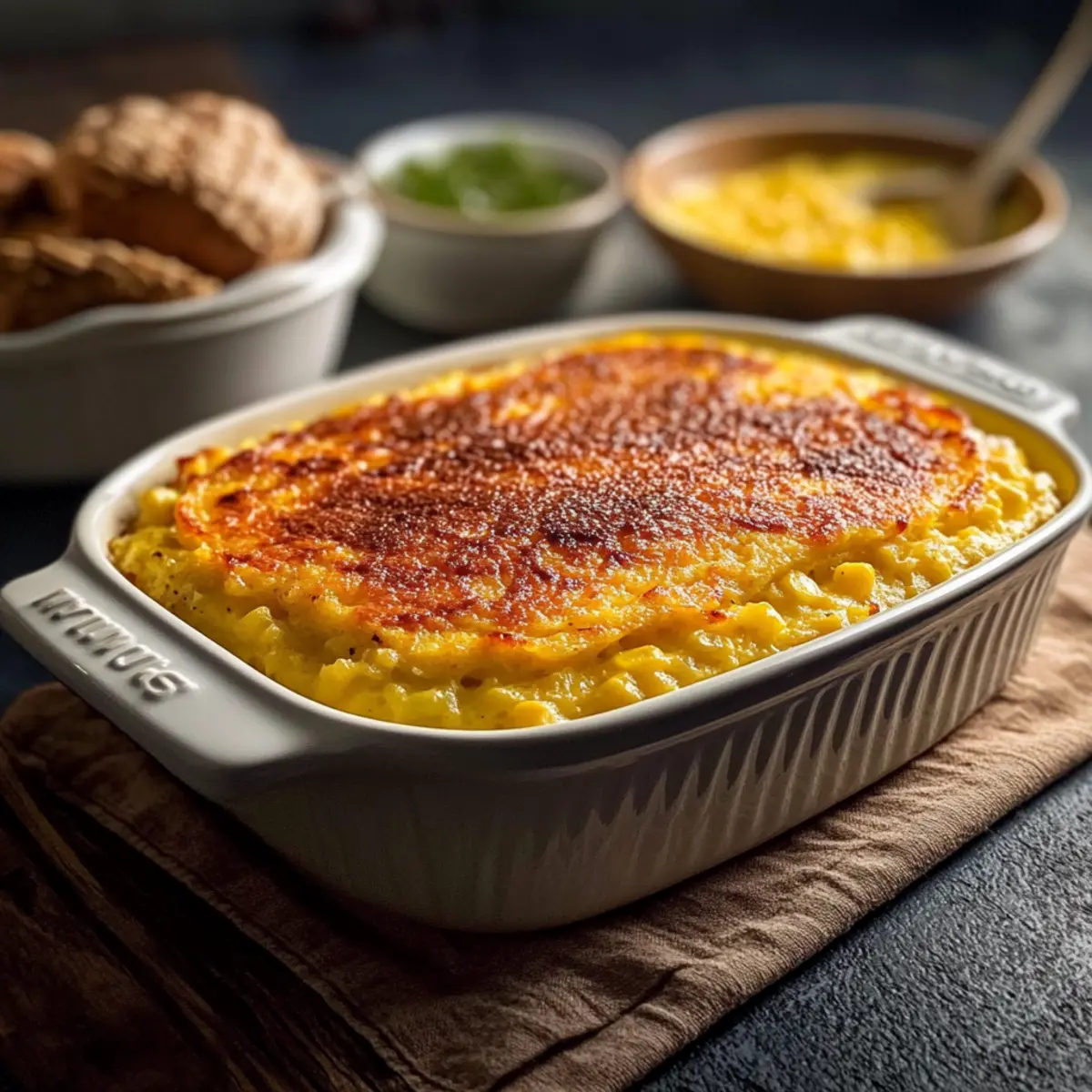 Ruths Chris Corn Pudding - Creamy, Irresistibly Delicious!