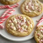 White Chocolate Peppermint Cookies