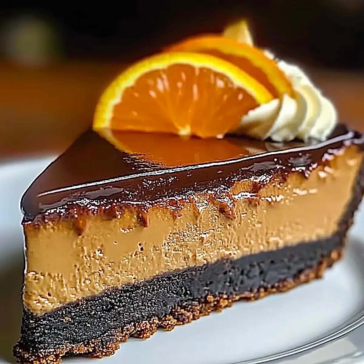 Irresistible Chocolate Orange Cheesecake That Delights Every Bite
