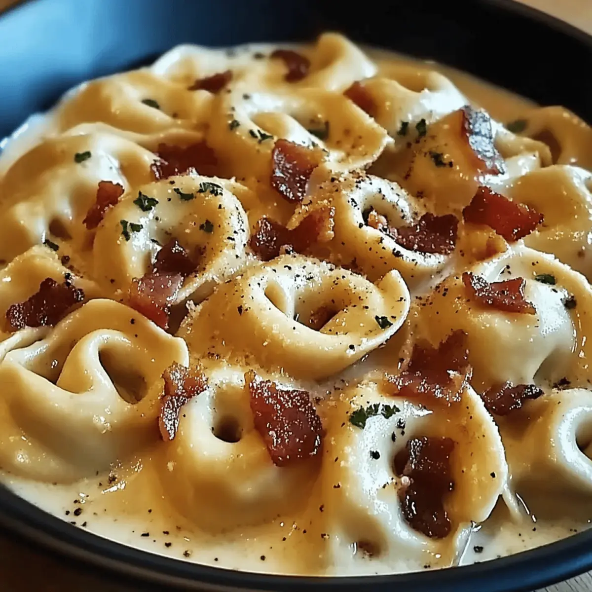 Creamy Bacon Cream Cheese Tortellini in Just 30 Minutes