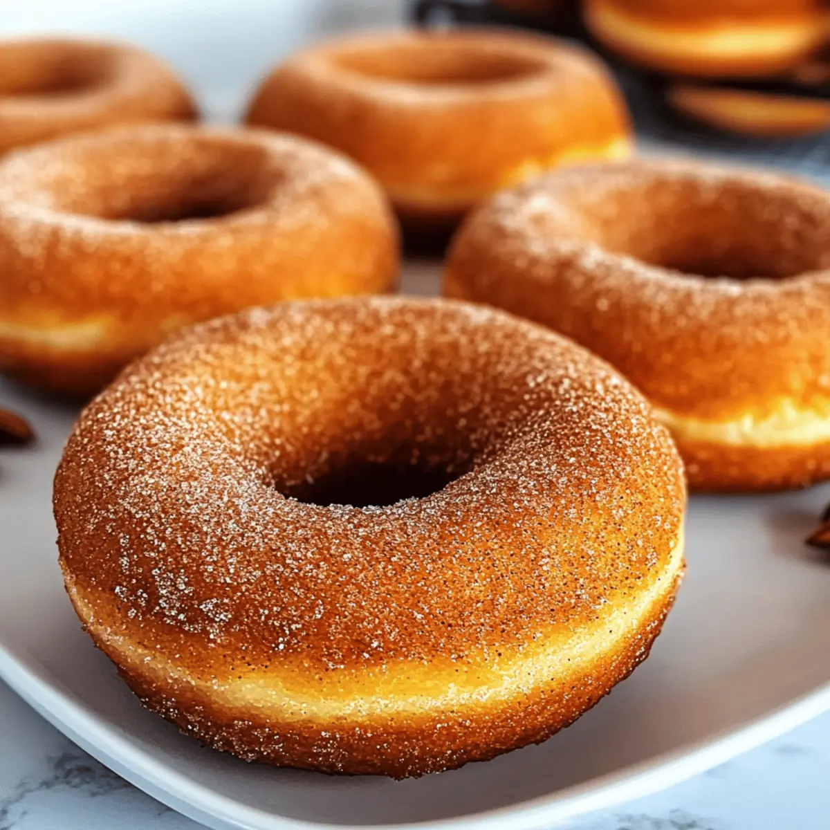Irresistibly Soft Baked Pumpkin Donuts for Cozy Vibes