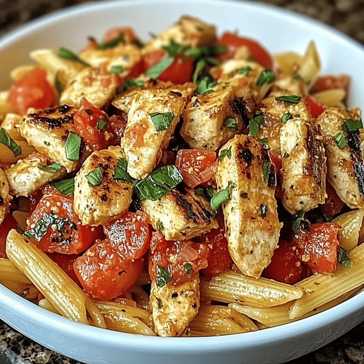 Bruschetta Chicken Pasta: A Fresh Twist on Dinner Time!