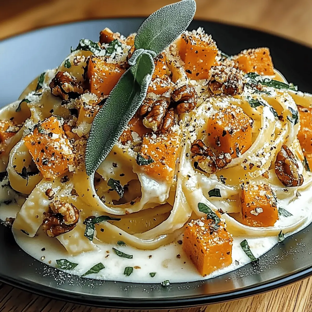 Creamy Butternut Squash & Sage Pasta for Cozy Nights