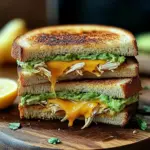 Chicken Avocado Melt Sandwich