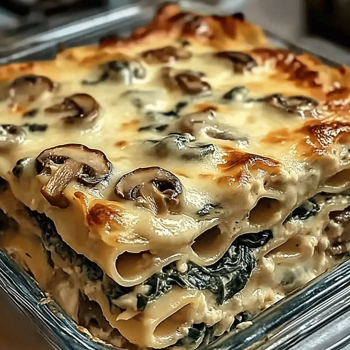 Creamy Spinach Mushroom Lasagna for Cozy Family Dinners