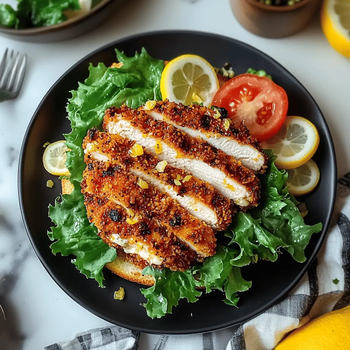 Crispy Lemon Pepper Chicken Sandwich That'll Wow Your Taste Buds