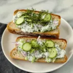 Cucumber Salad Sandwiches