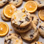 Dark Chocolate Orange Shortbread Cookies