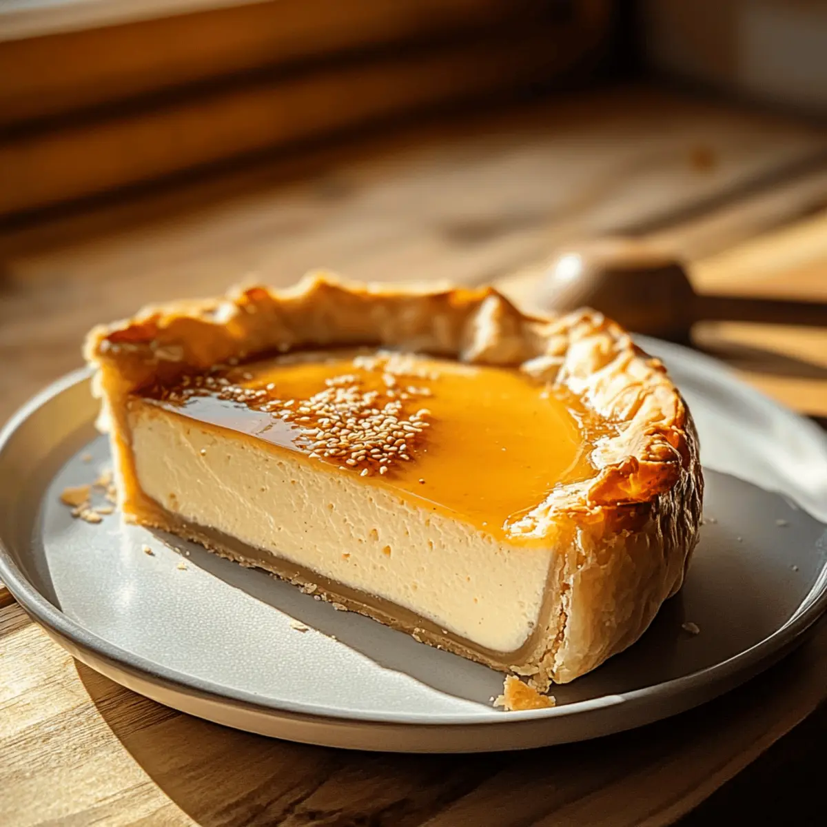 Golden Greek Honey Pie: A Sweet Slice of Heaven
