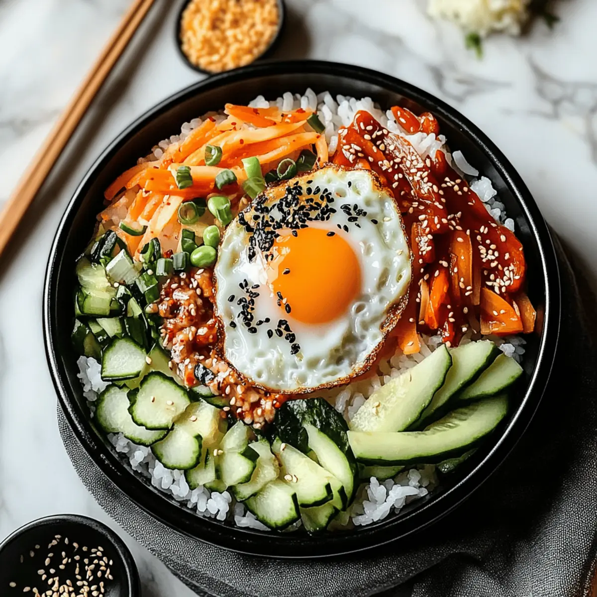 Delicious Korean Bibimbap: A Colorful Comfort Bowl Experience