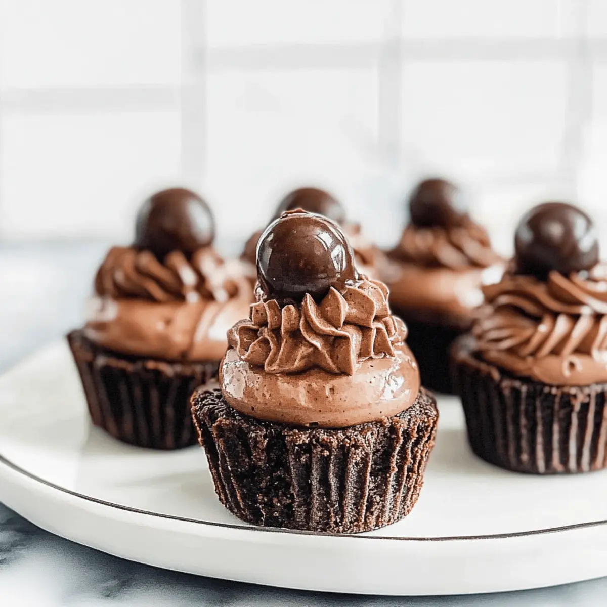Mini Triple Chocolate Cheesecakes: A Bite-Sized Dream
