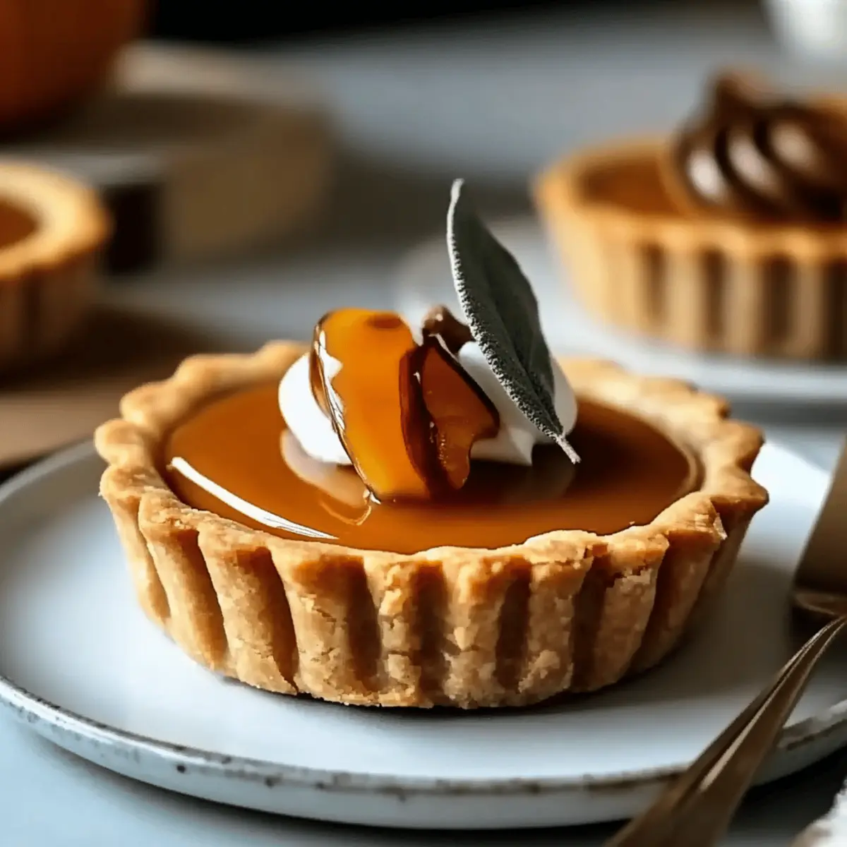 Pumpkin Spice Caramel Tarts That Will Spice Up Your Fall