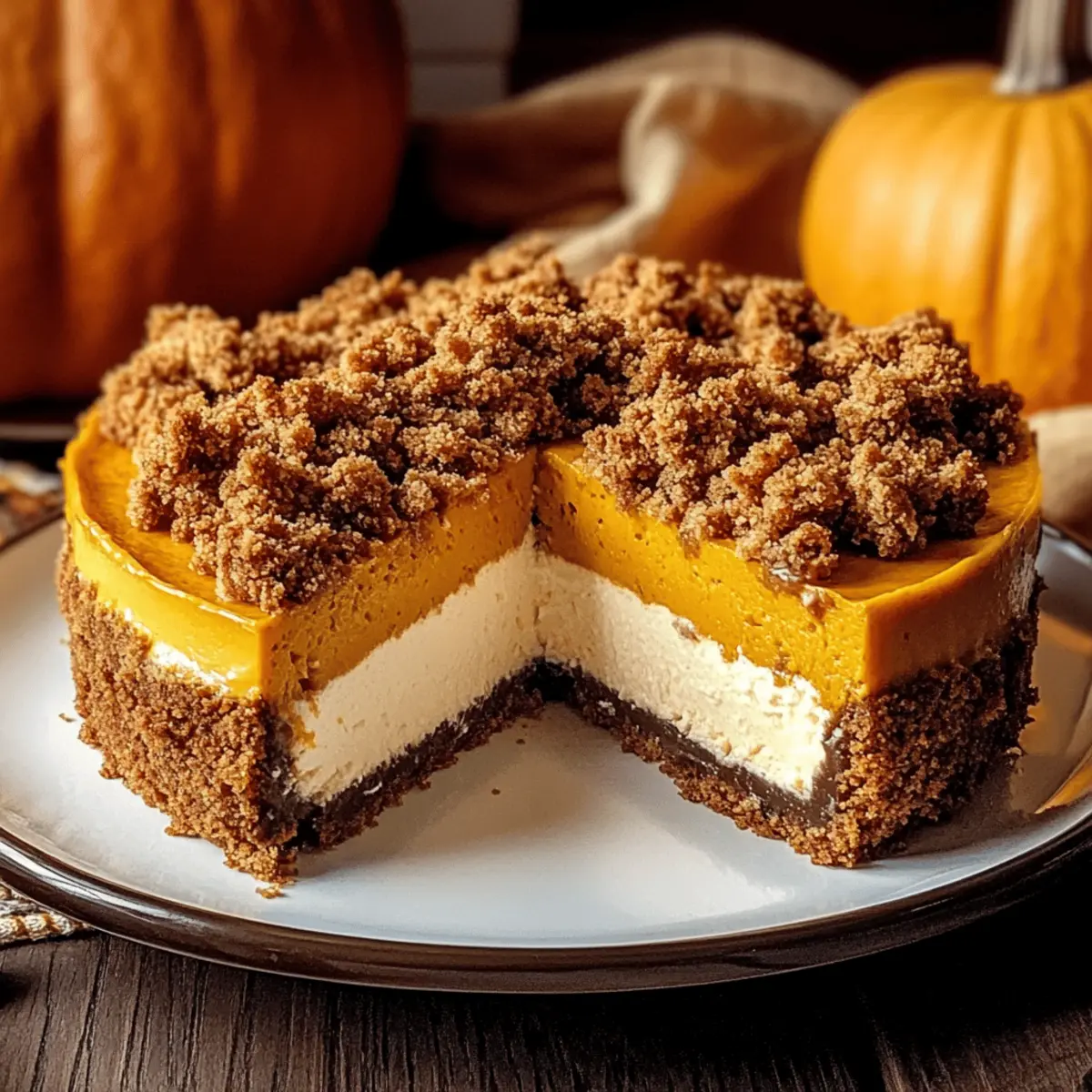 Creamy Pumpkin Streusel Cheesecake: Fall's Sweetest Treat