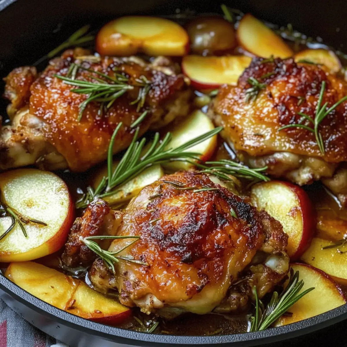 Rosemary Apple Cider Chicken: Your Cozy Autumn Comfort Food