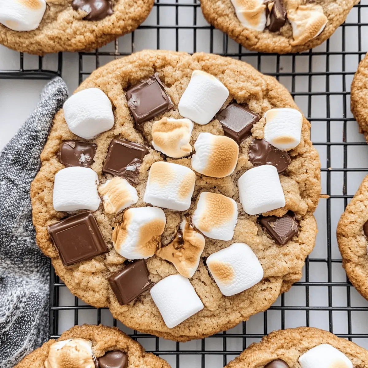 Gooey S’mores Cookies That Take You Back to Campfire Nights