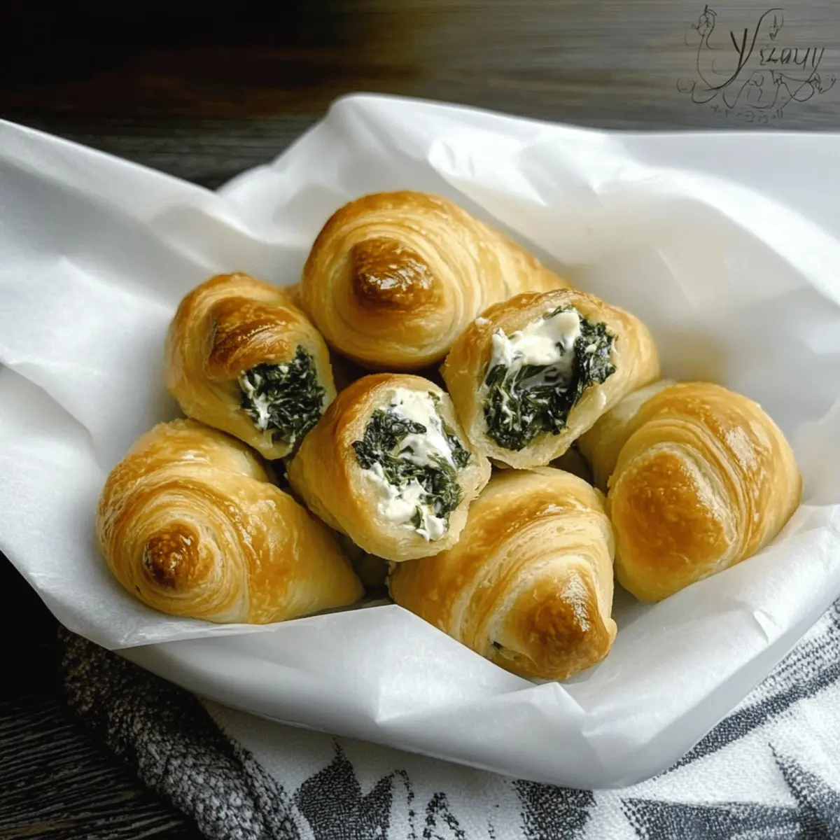 Cheesy Spinach Crescent Roll Appetizers Everyone Will Love
