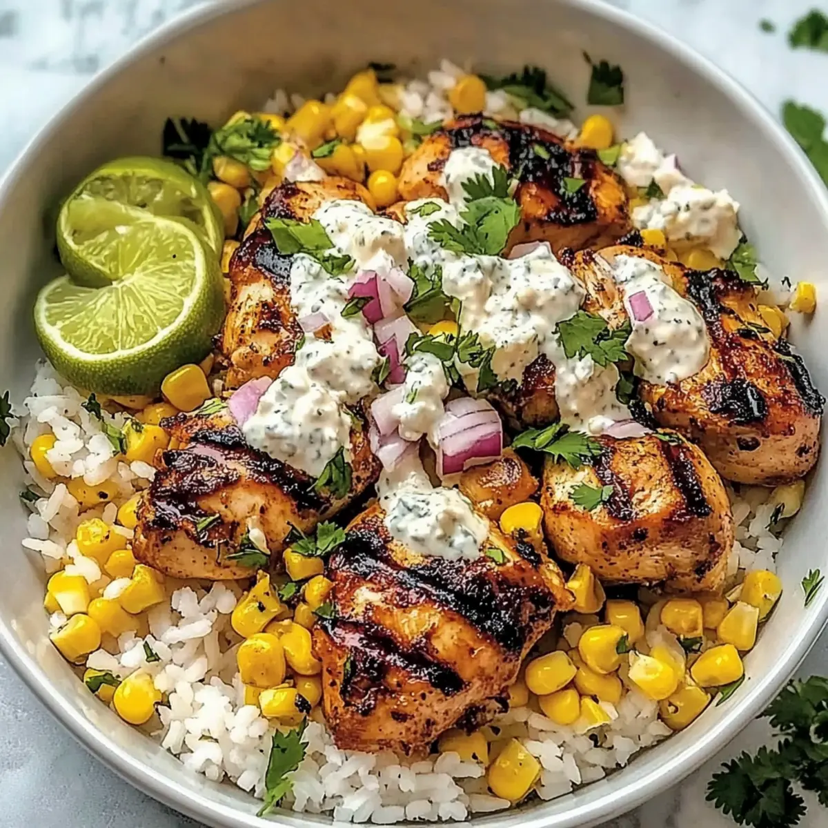 Delicious Street Corn Chicken Bowl in Just 30 Minutes