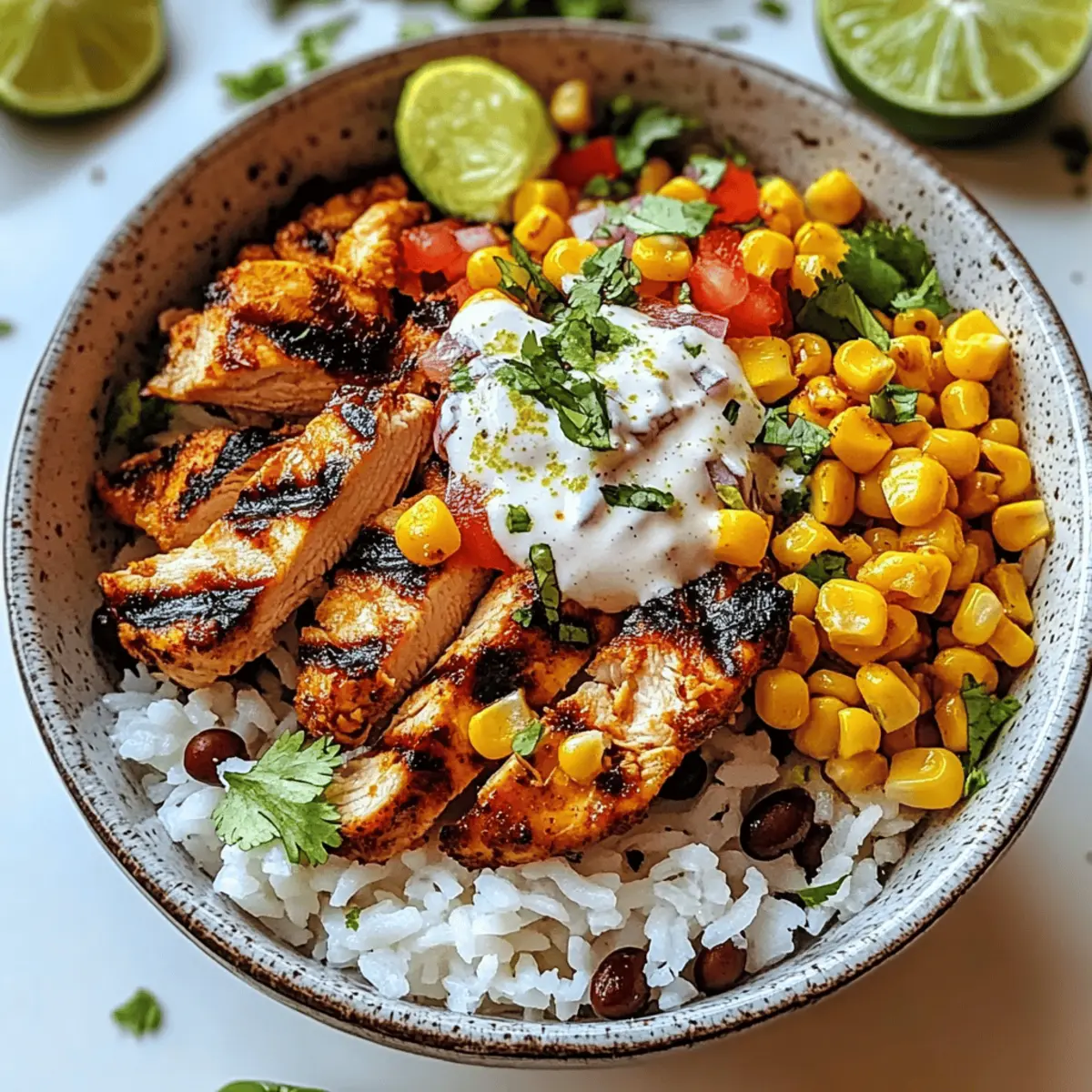 Street Corn Chicken Rice Bowl: A Flavorful Feast at Home