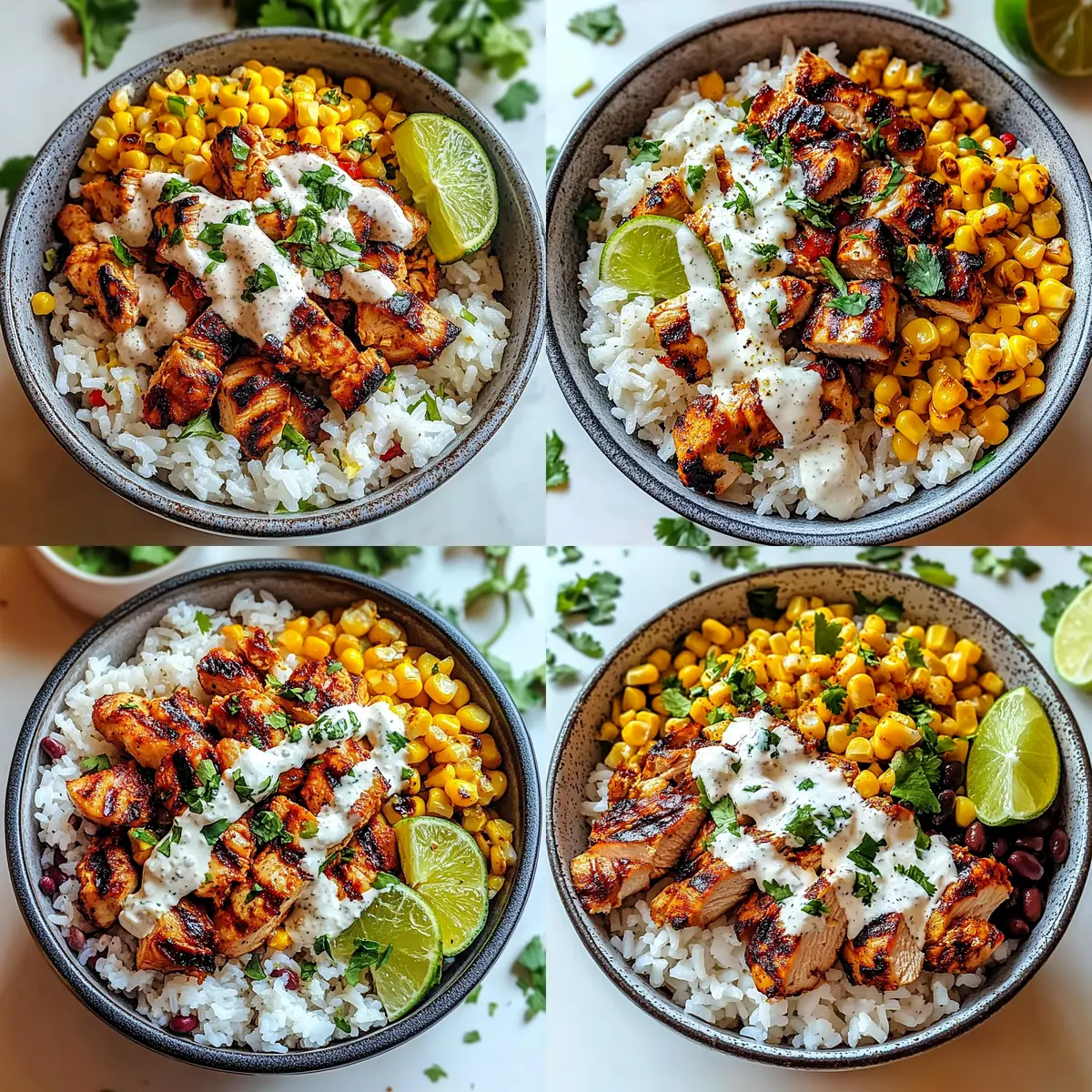 Savor the Flavor: Street Corn Chicken Rice Bowl Delight