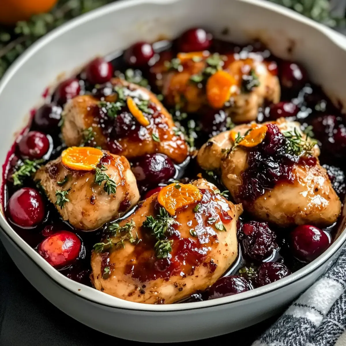 Cranberry Orange Chicken: A Festive Flavor Explosion!