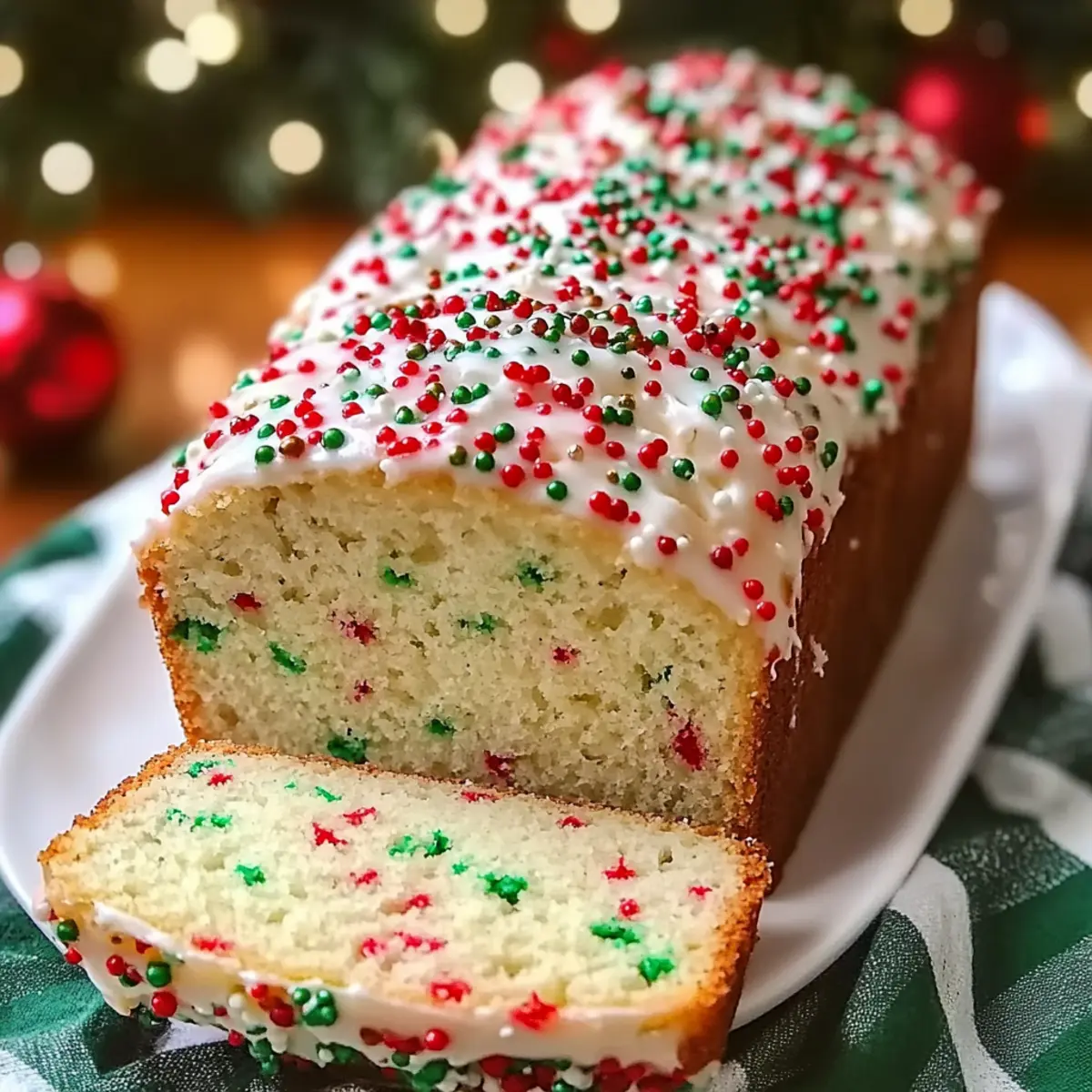 Delicious Christmas Sprinkle Buttermilk Bread for Joyful Mornings