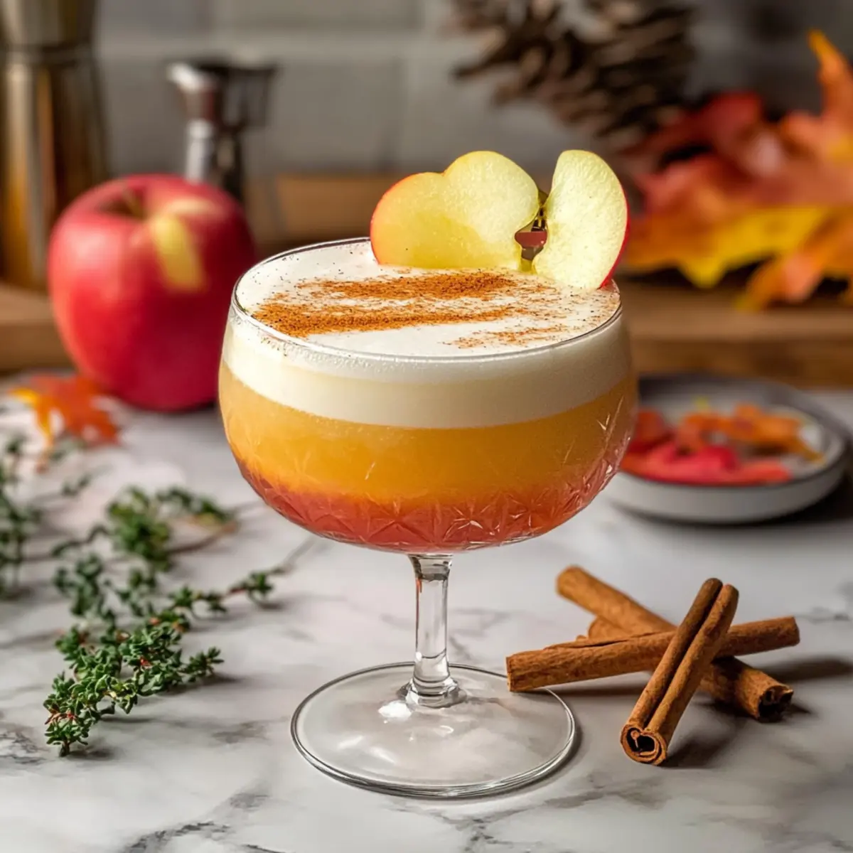 Autumn Gin Sour: Your Go-To Cozy Fall Cocktail Guide