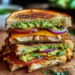 Chicken Avocado Melt Sandwich