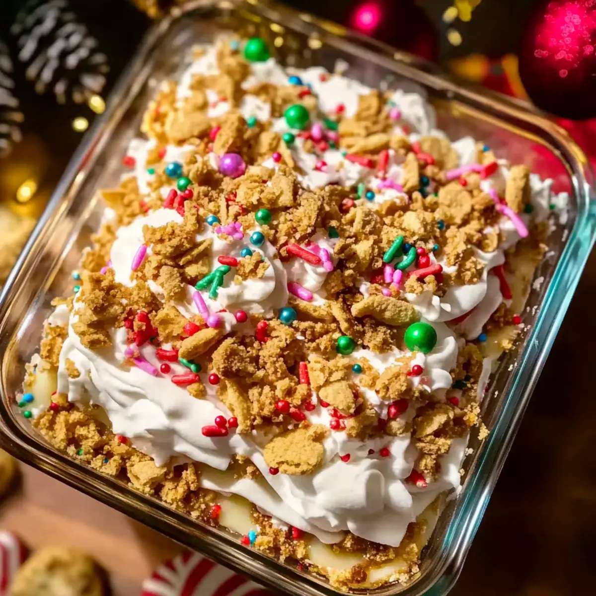 Decadent Christmas Cookie Lasagna: Your No-Bake Holiday Delight