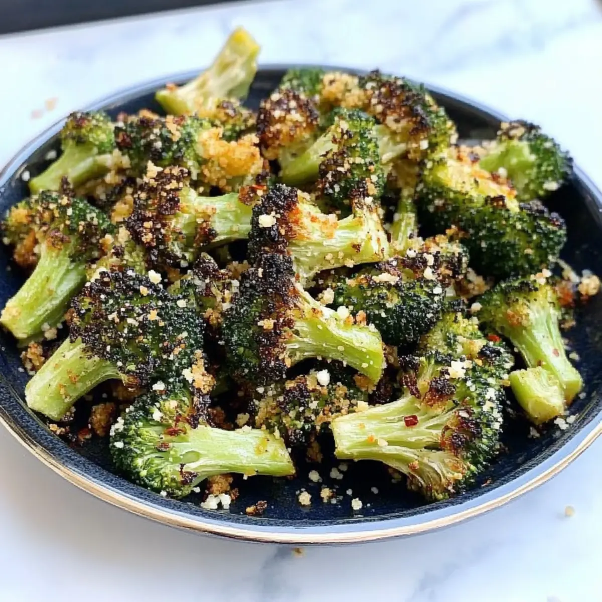 Delicious Roasted Broccoli with Lemon & Garlic Bliss