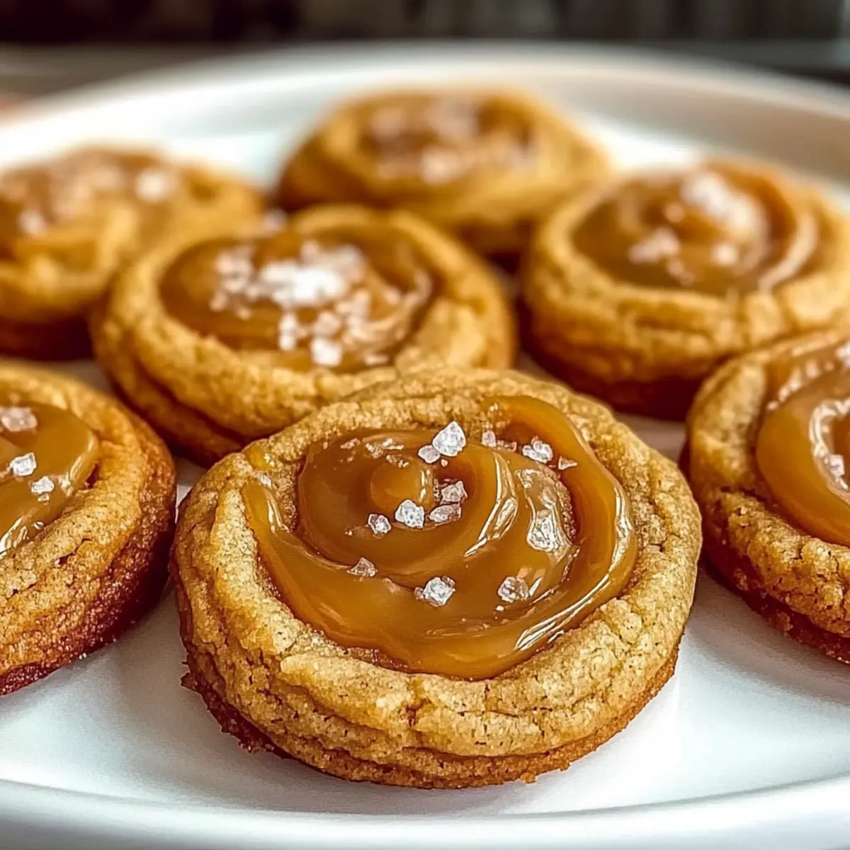 Irresistible Salted Caramel Cookies That Melt in Your Mouth