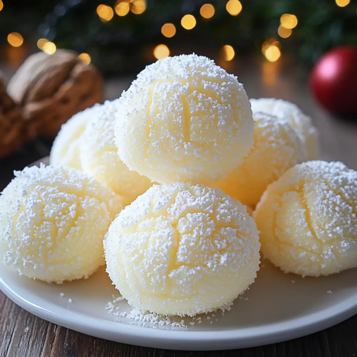 Sweetened Condensed Milk Snowballs: Easy Festive Delights