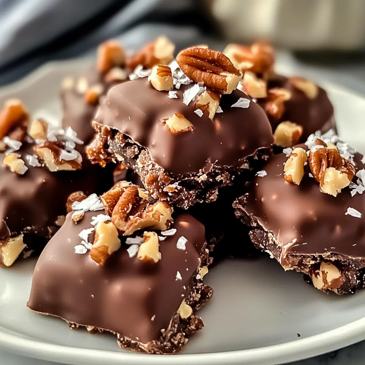 Decadent Chocolate Pecan Turtle Clusters That Melt Hearts