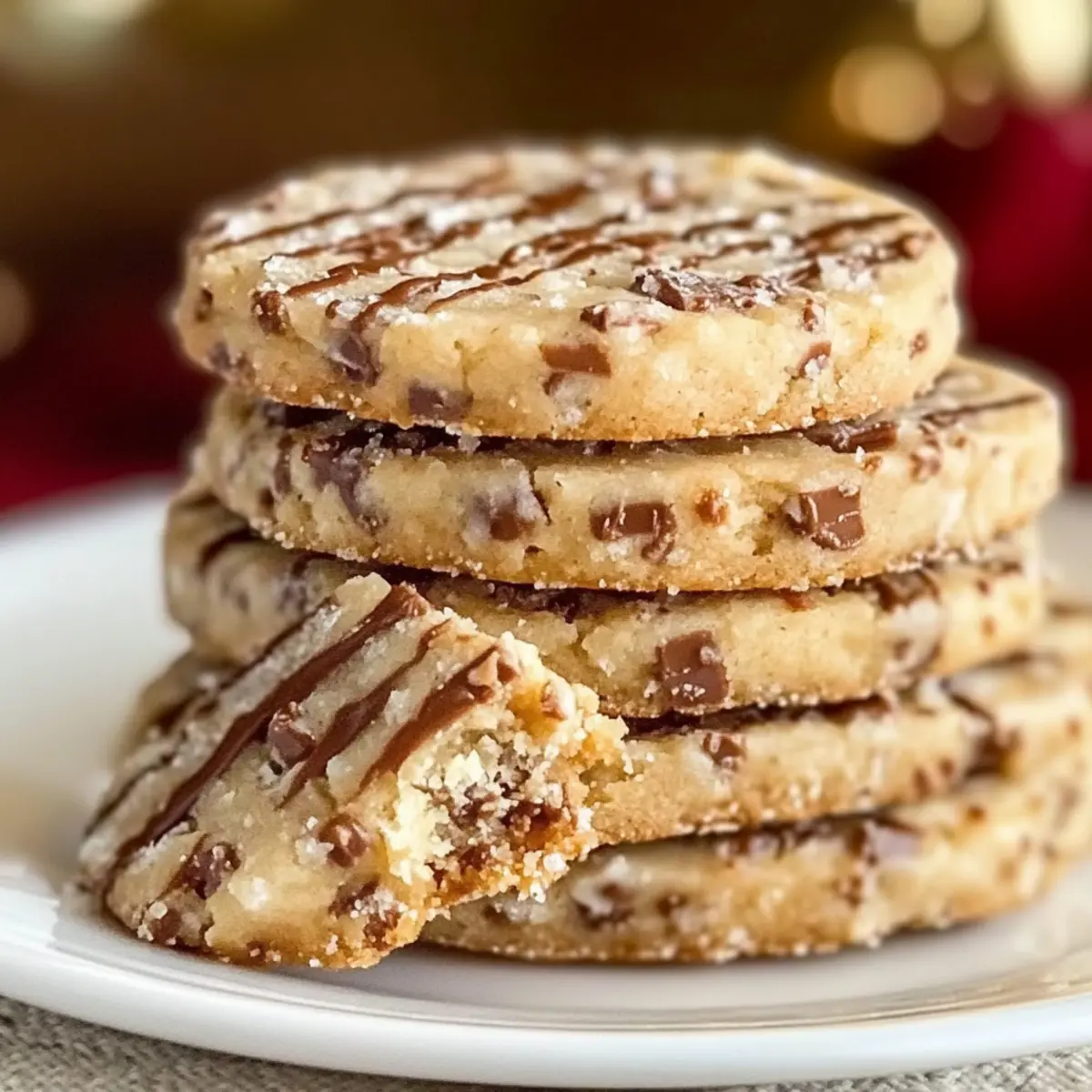 Toffee Butter Icebox Cookies That Melt in Your Mouth
