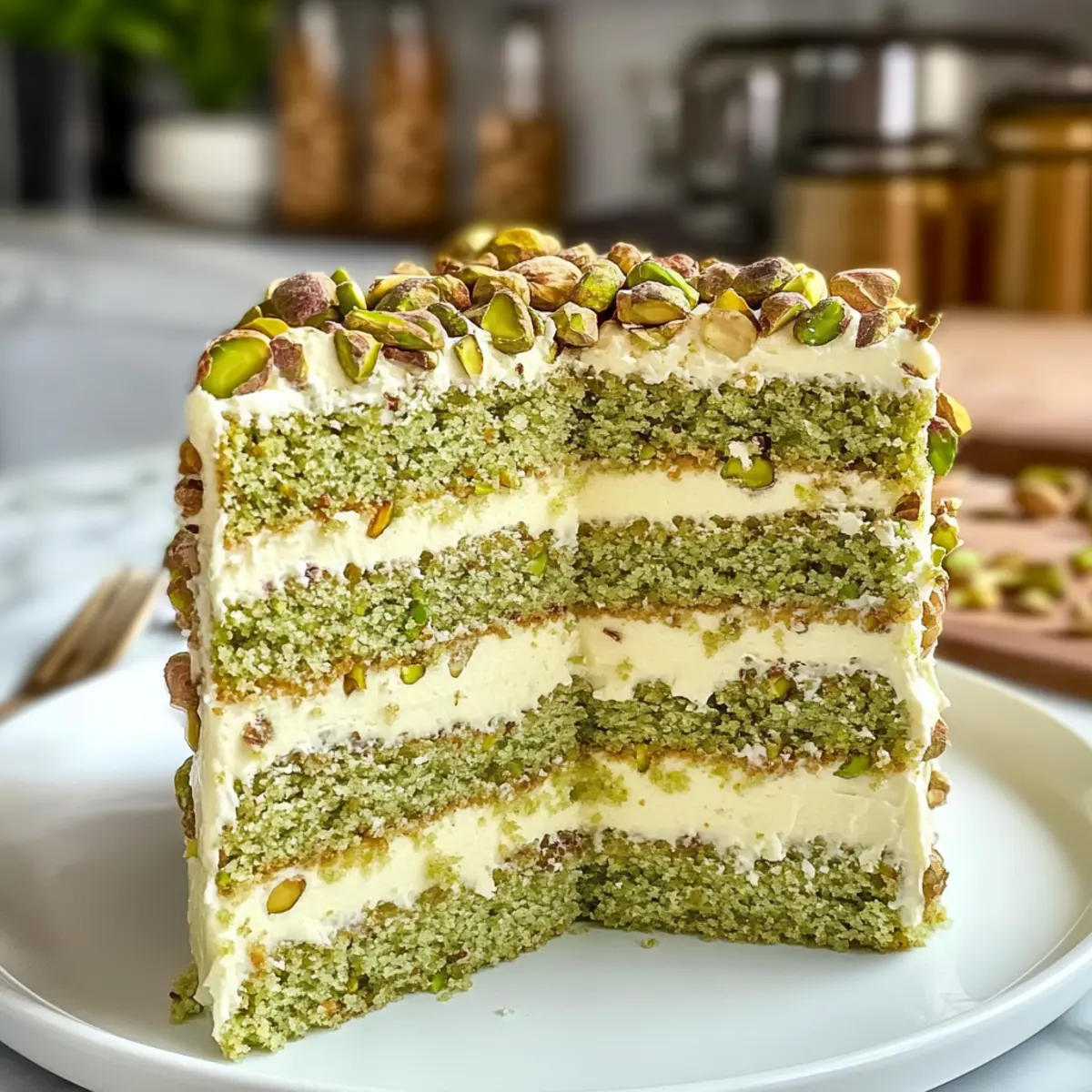 Decadent Pistachio Mascarpone Layer Cake You’ll Love