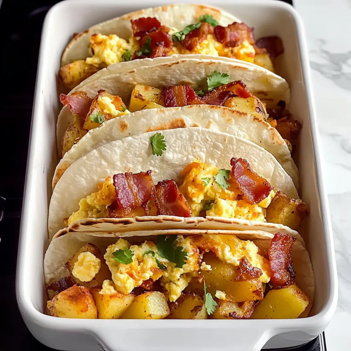 Delicious Baked Breakfast Tacos for a Family-Friendly Feast