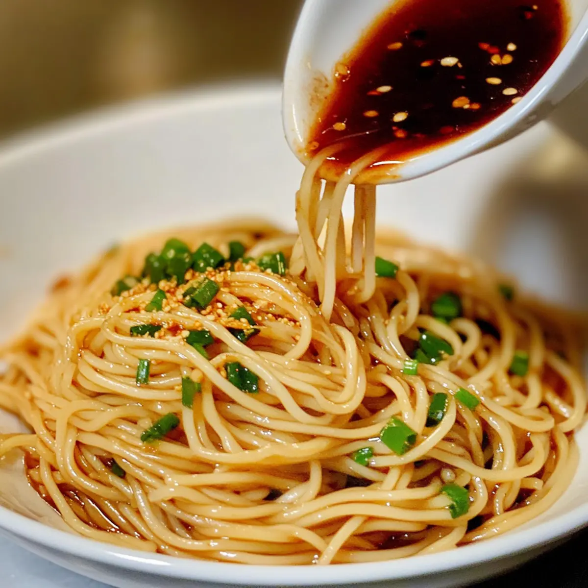 Sweet and Spicy Chili Garlic Noodles: 15-Minute Vegan Delight