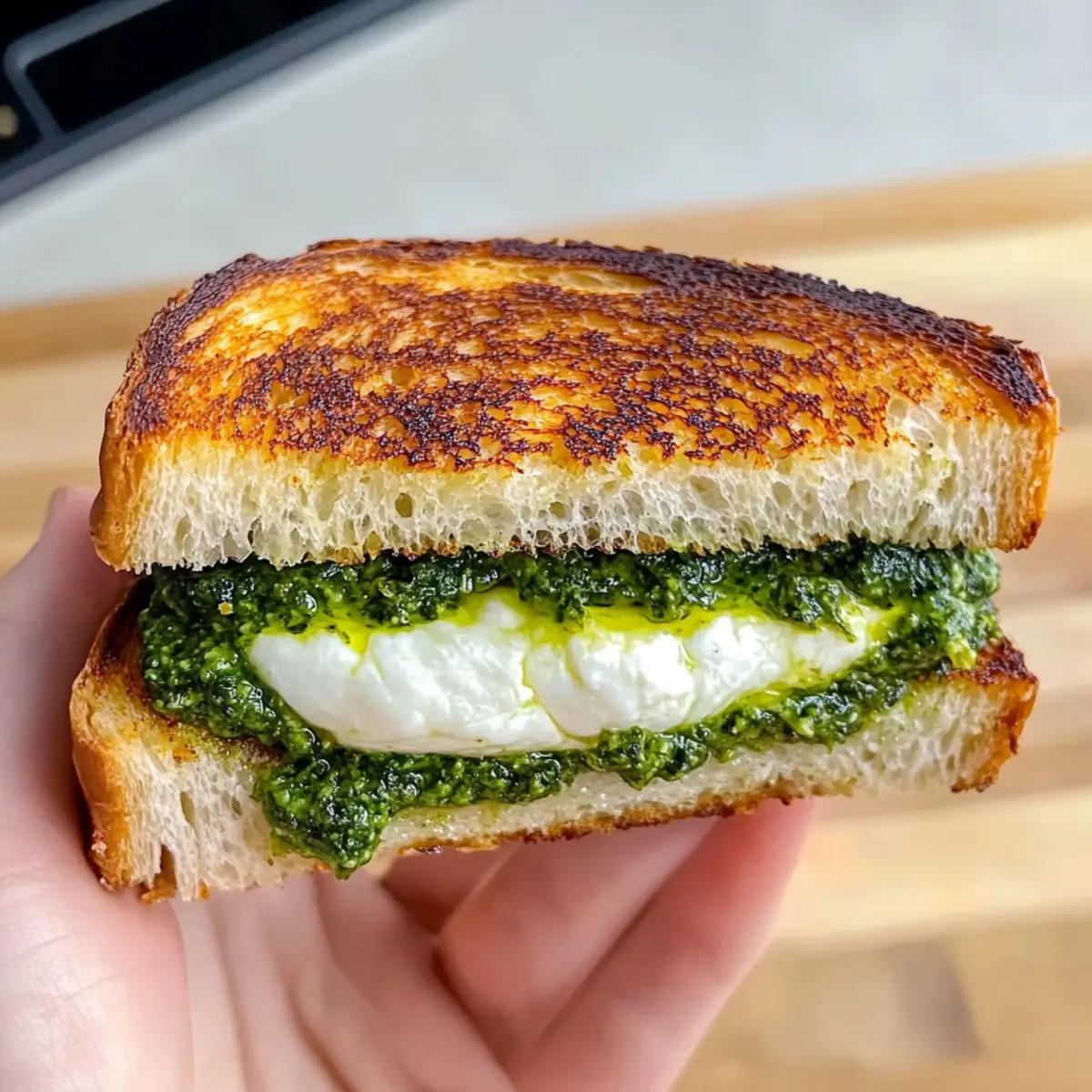 Decadent Burrata Grilled Cheese Sandwich for Cozy Days