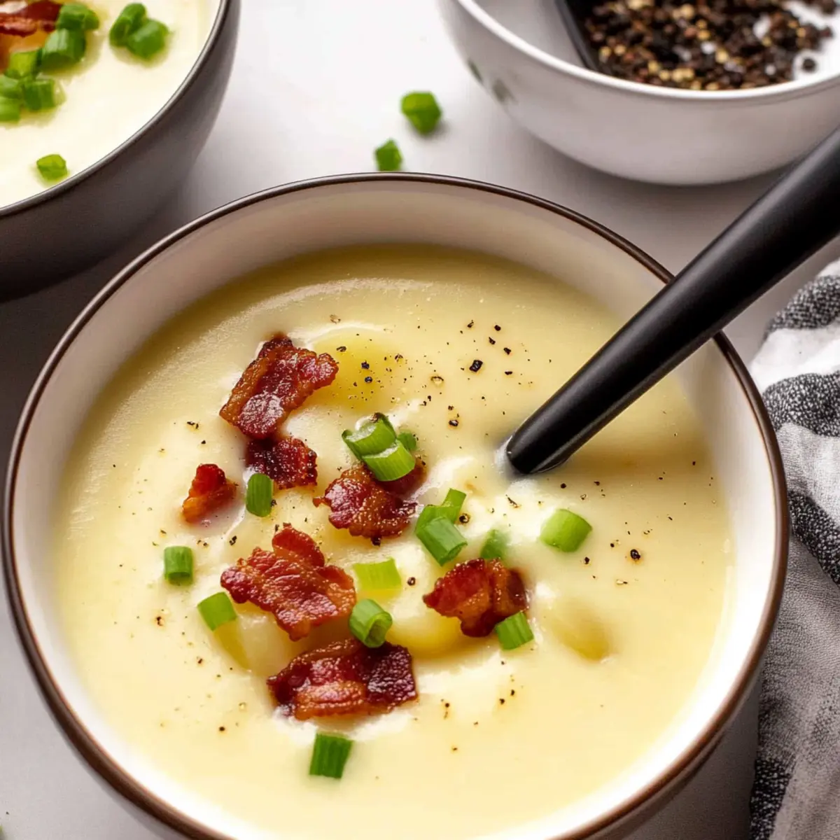 Creamy Gluten Free Dairy Free Potato Soup for Cozy Nights